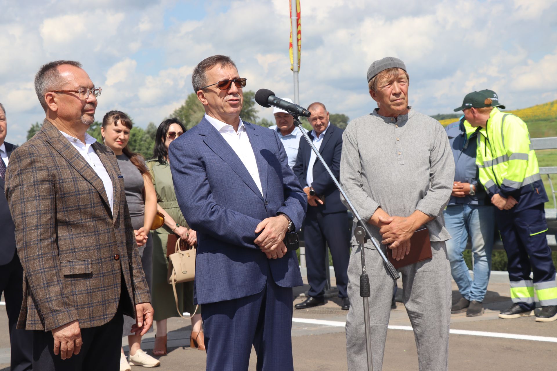 В Нурлатском районе построили новый мост