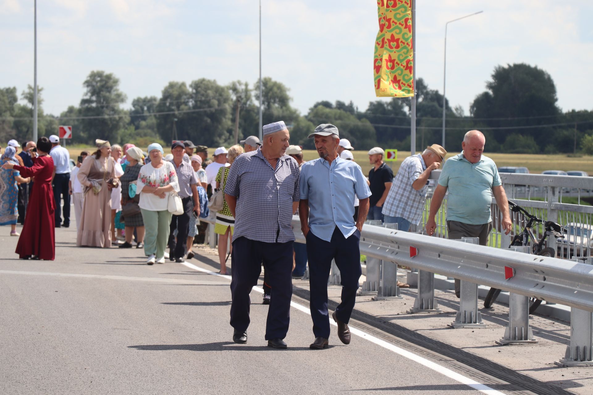 В Нурлатском районе построили новый мост
