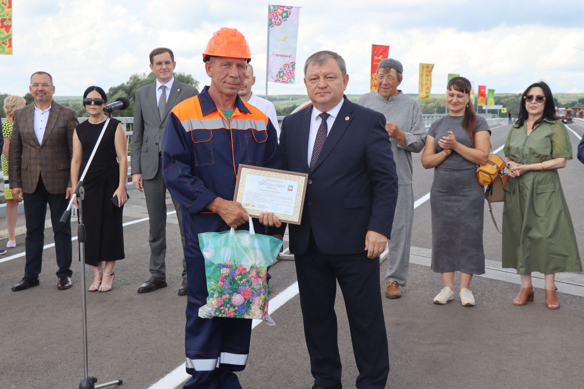 В Нурлатском районе построили новый мост