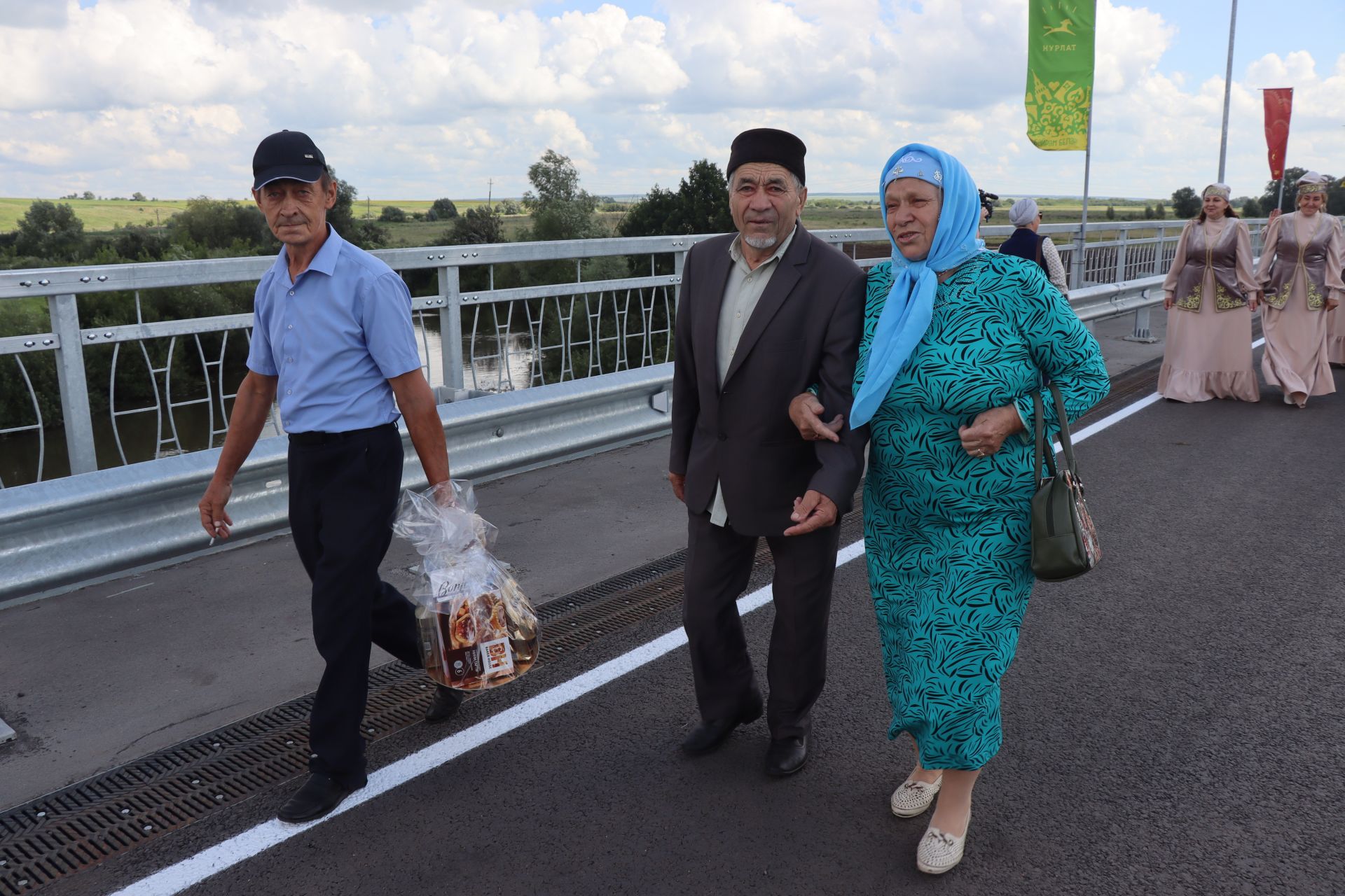 В Нурлатском районе построили новый мост