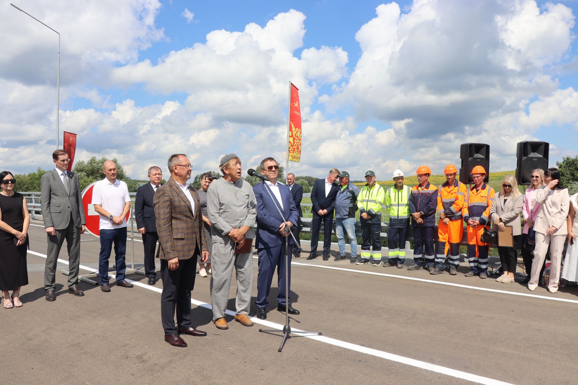 В Нурлатском районе построили новый мост