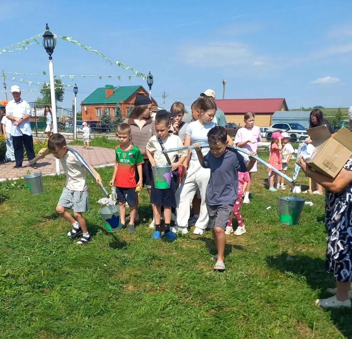 Якты Күлдә балалар Сабантуе уздырдылар