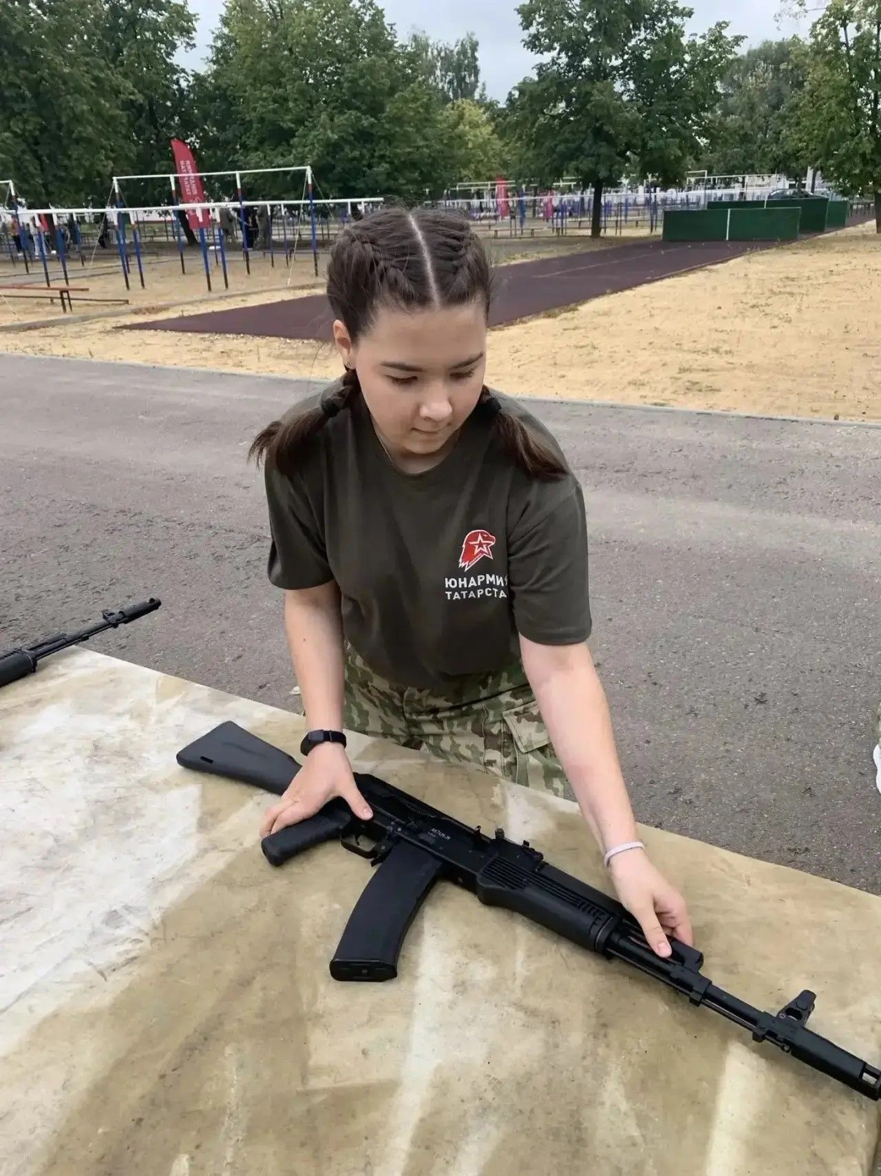 Нурлатские юнармейцы вошли в пятерку сильнейших в Казани