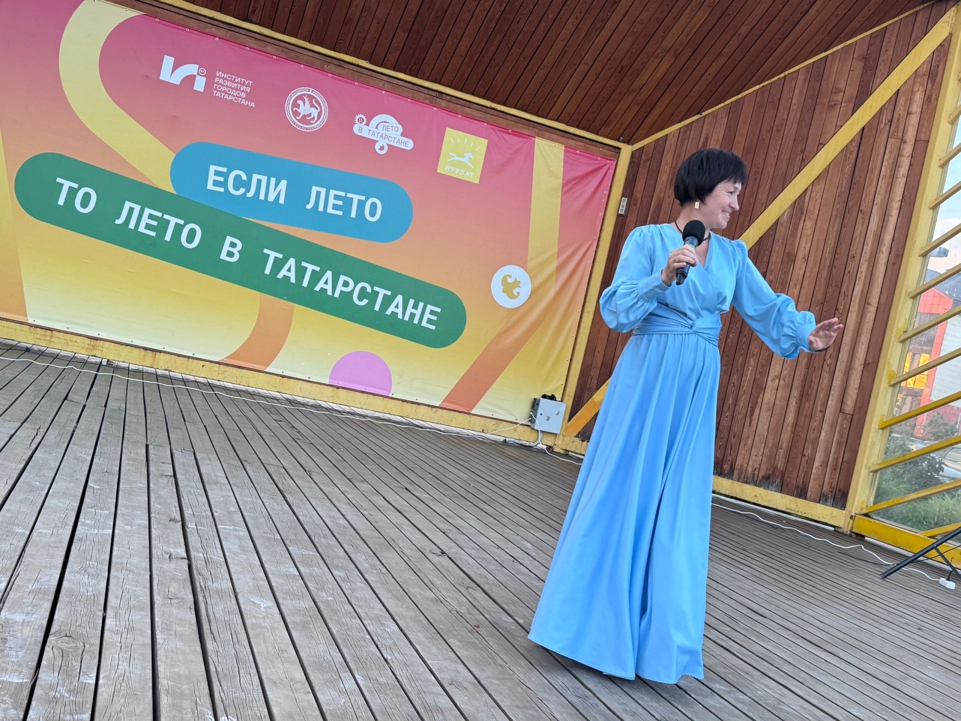 «Открытый микрофон» собрал мастеров и юных звёзд на площади Нурлата