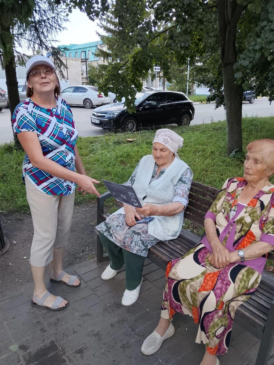Библиотекари Нурлата вышли на улицы города со спортивной акцией