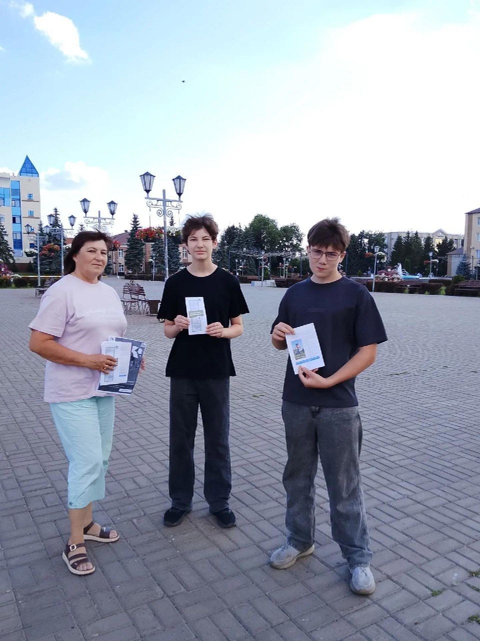 Библиотекари Нурлата вышли на улицы города со спортивной акцией