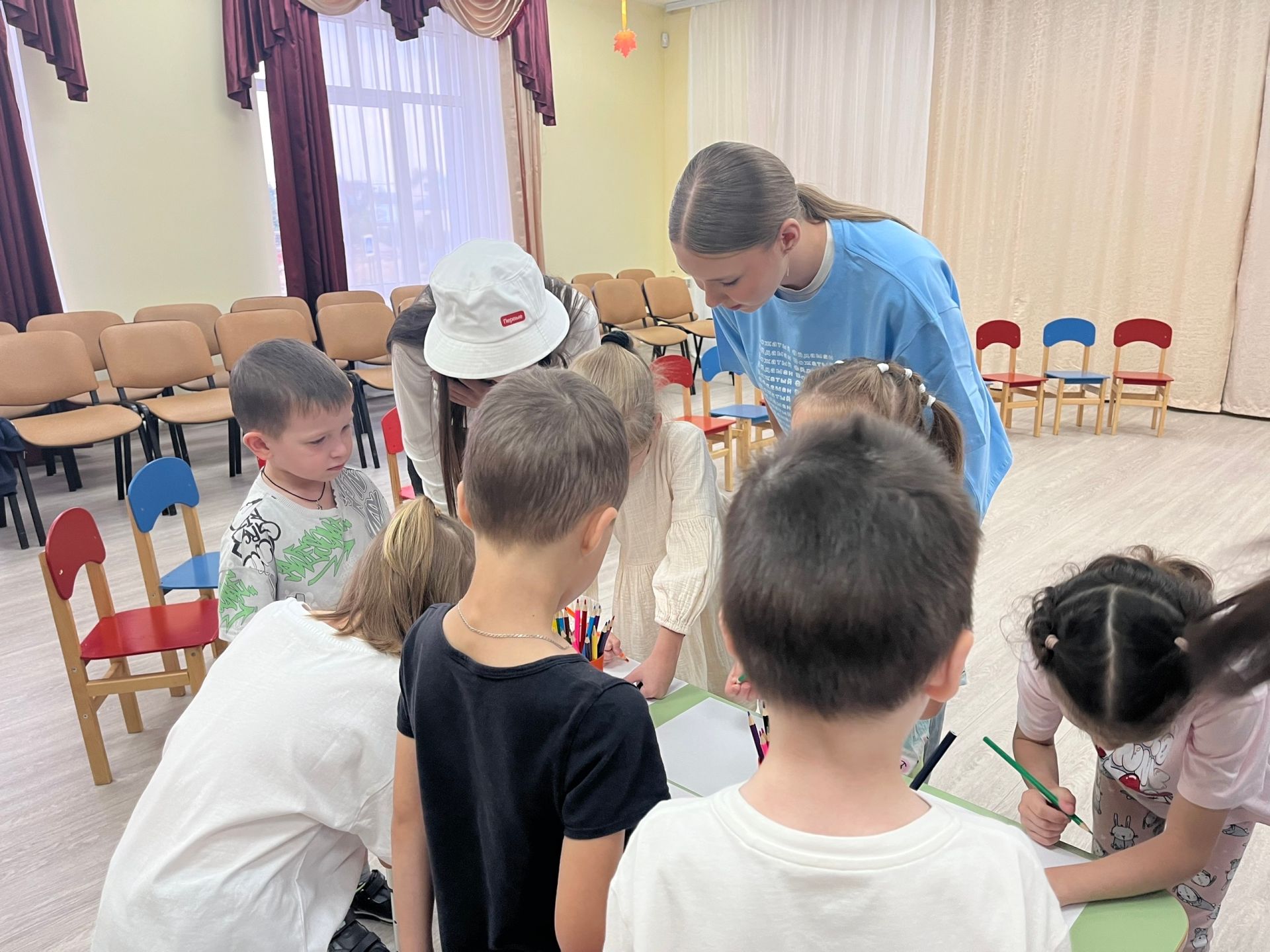 Школьники Нурлата рассказали детсадовцам о «Движении Первых»