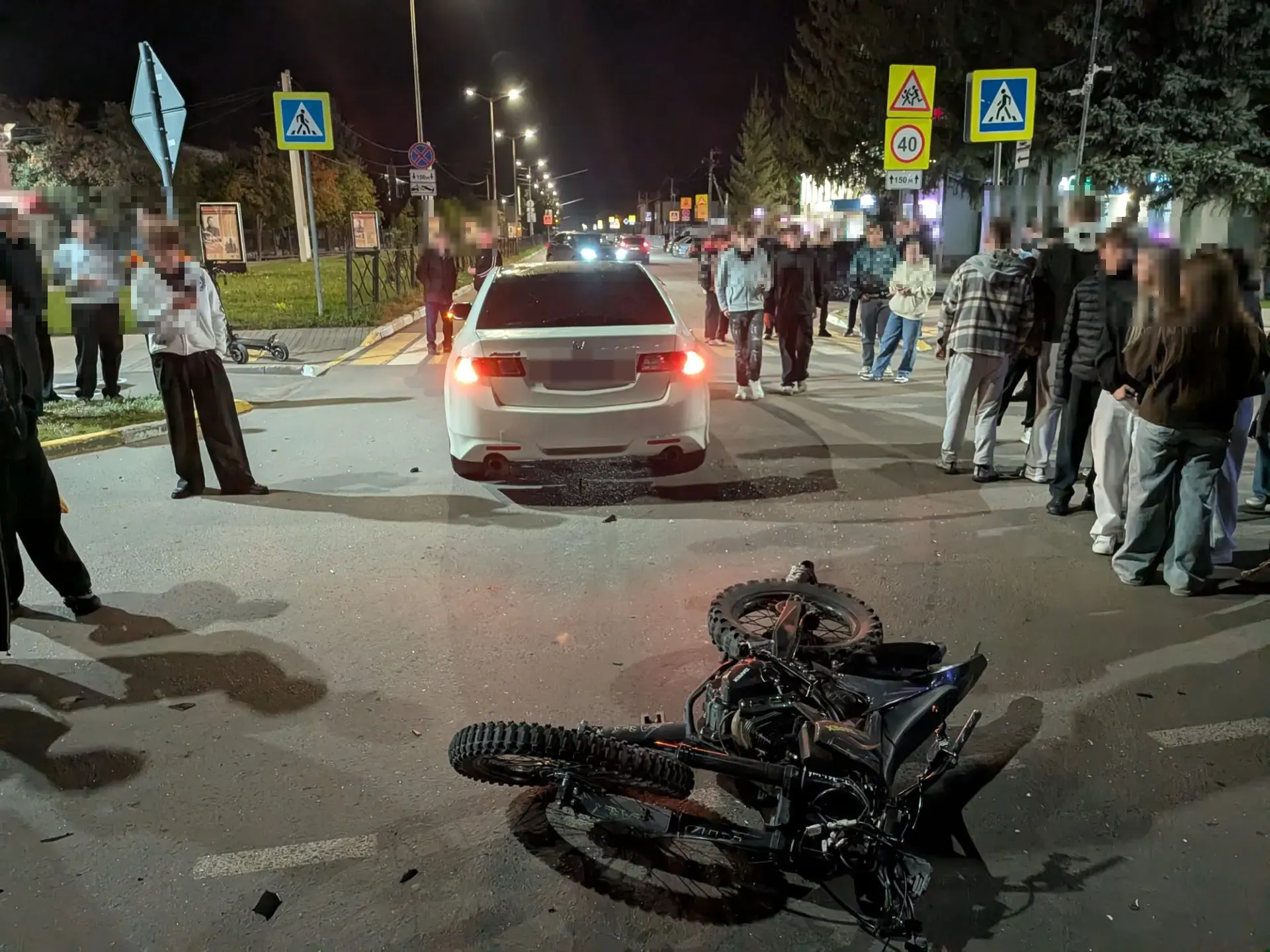 Стали известны подробности вчерашнего ДТП с питбайком в Нурлате