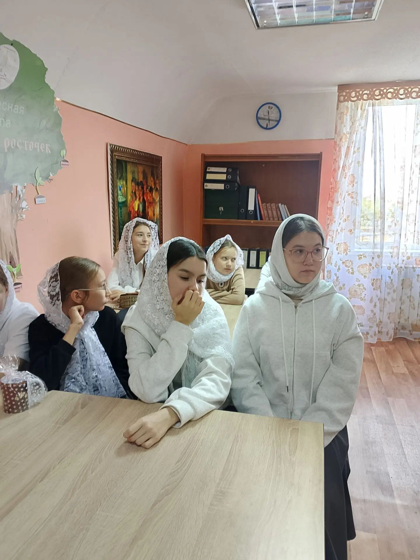 В Нурлате прошло занятие воскресной школы о святых Ольге и Владимире