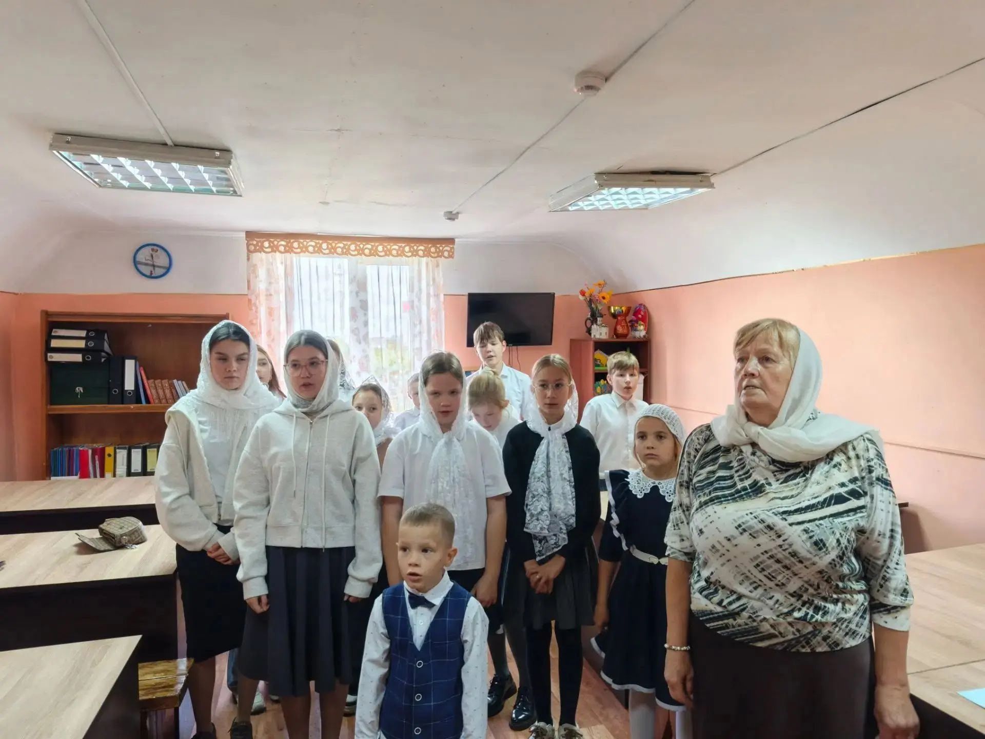 В Нурлате прошло занятие воскресной школы о святых Ольге и Владимире