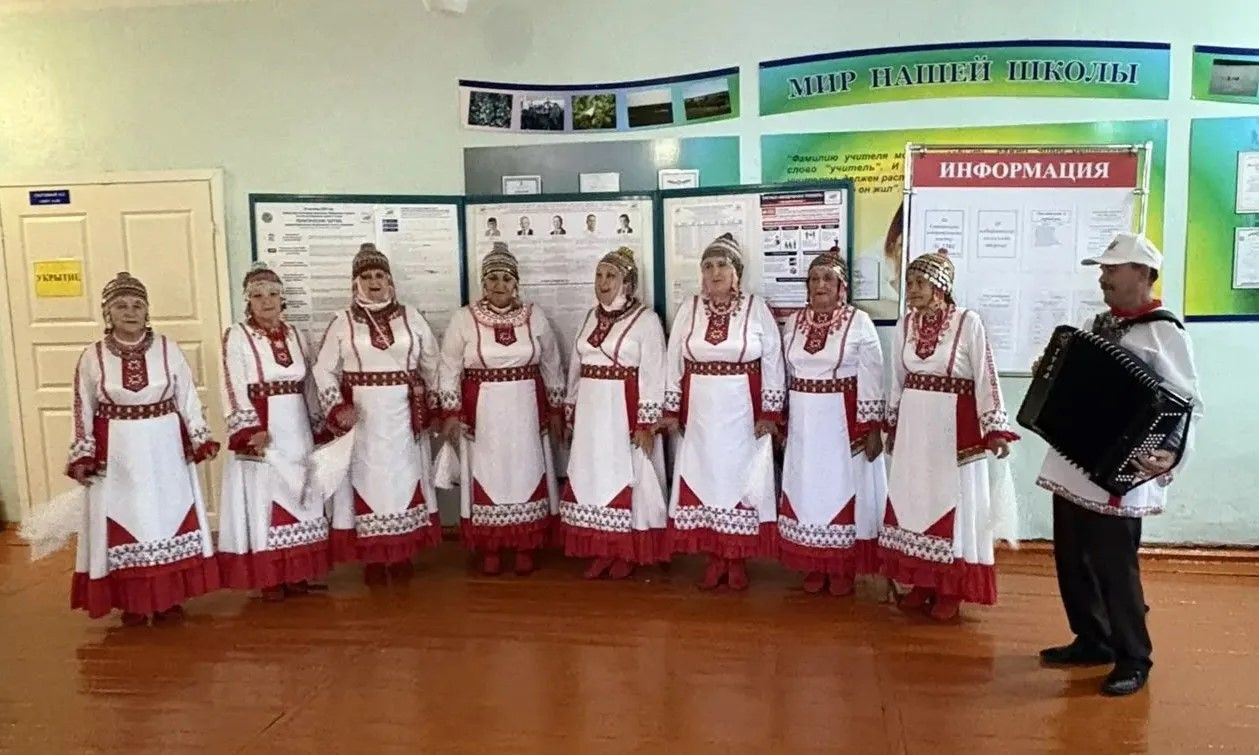В селе Егоркино выборы проходят с национальным колоритом