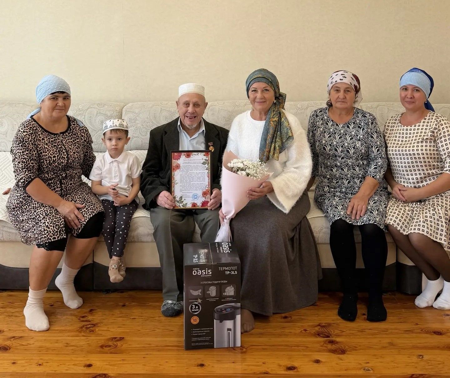 Шарифулла Шайдуллин из Нурлата отмечает 90-летний юбилей