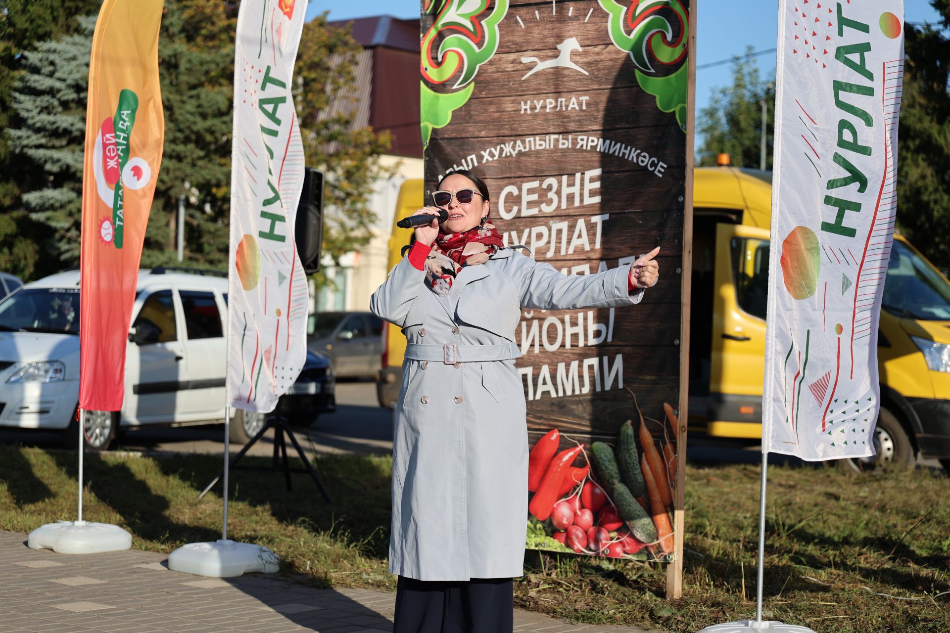 Первая осенняя ярмарка в Нурлате совпала со вторым днем выборов