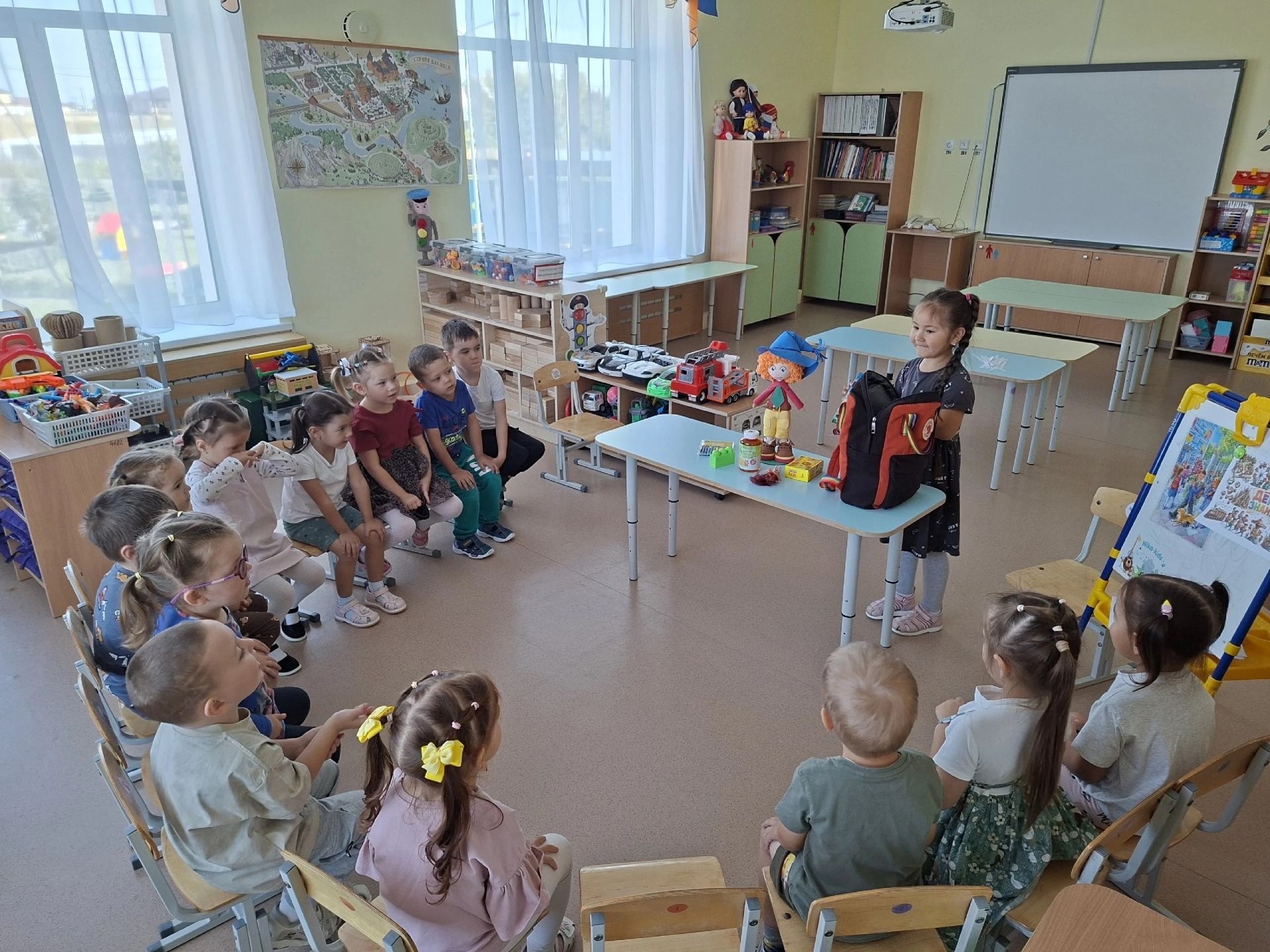 День знаний отметили в детских садах Нурлата
