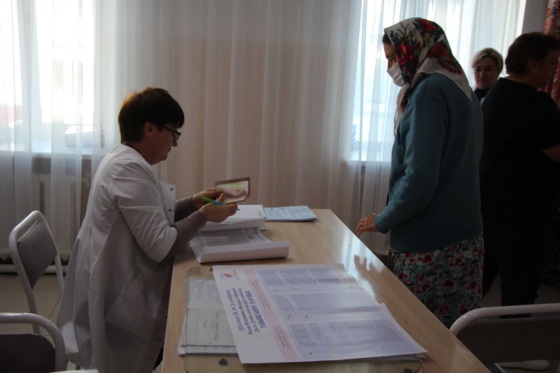 В Нурлате пациенты ЦРБ голосовали прямо в больничных палатах