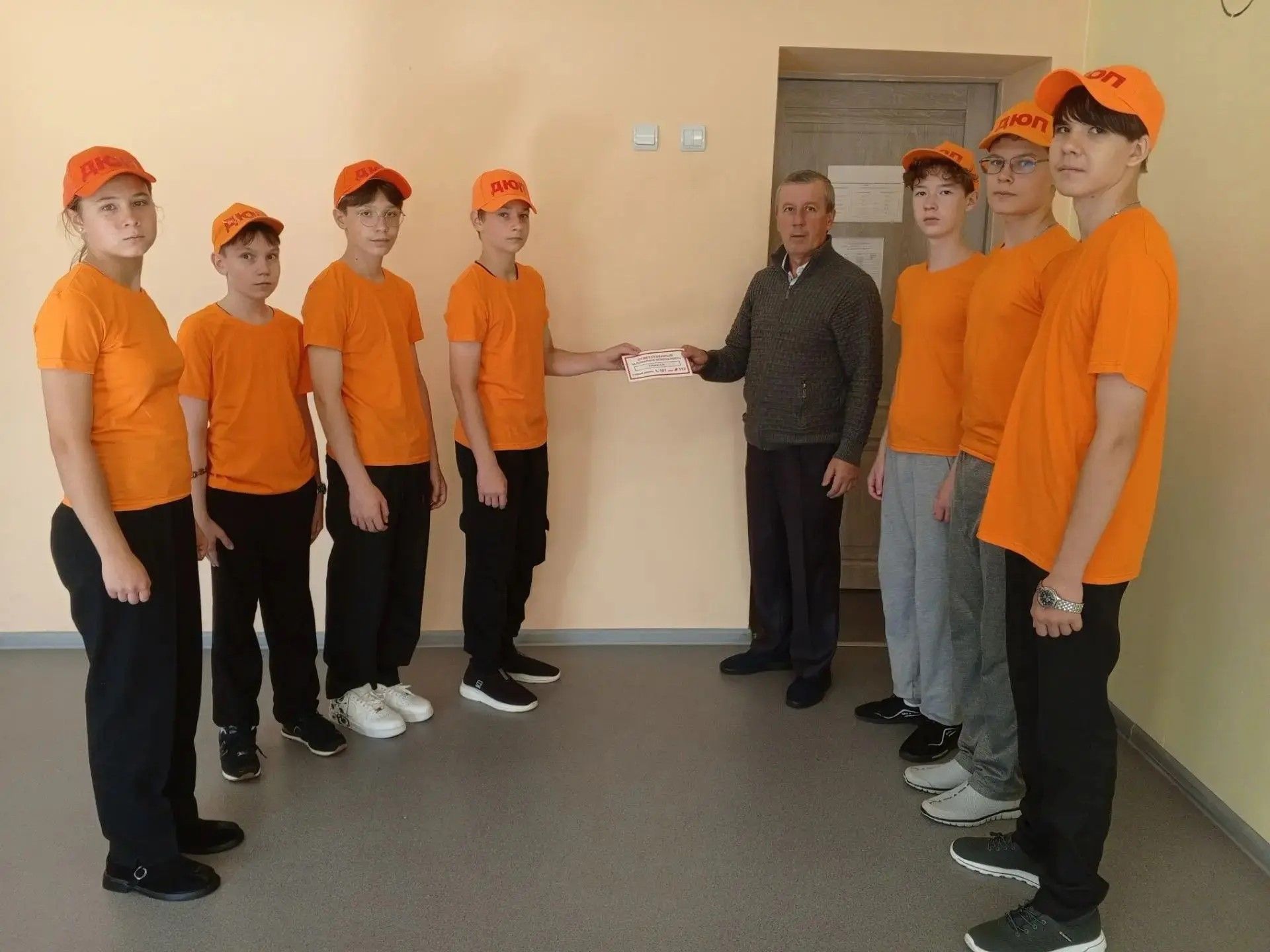 Юные пожарные Мамыковской школы проверили готовность к ЧС