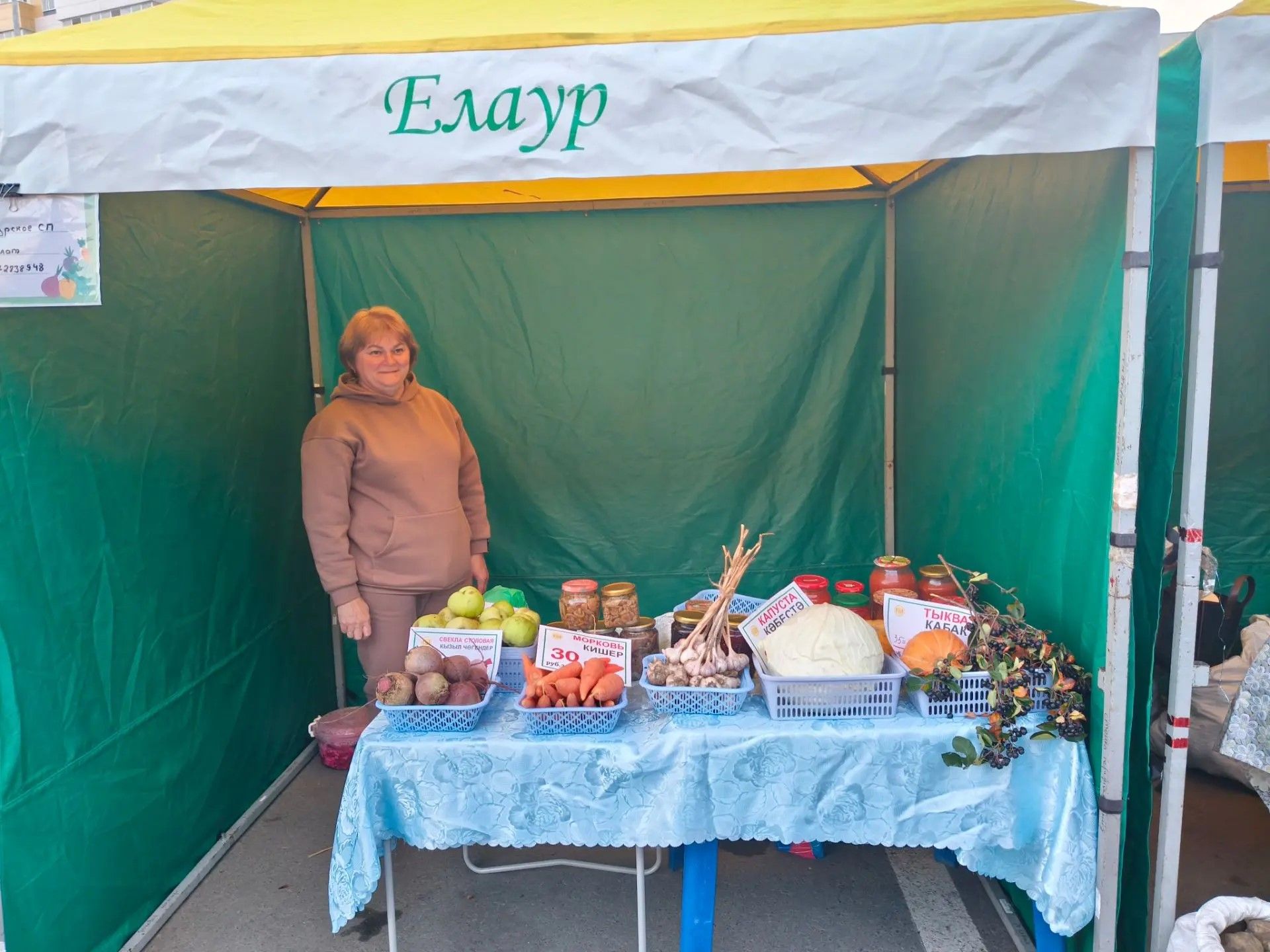Нурлатцы участвуют на сельхозярмарке в Казани