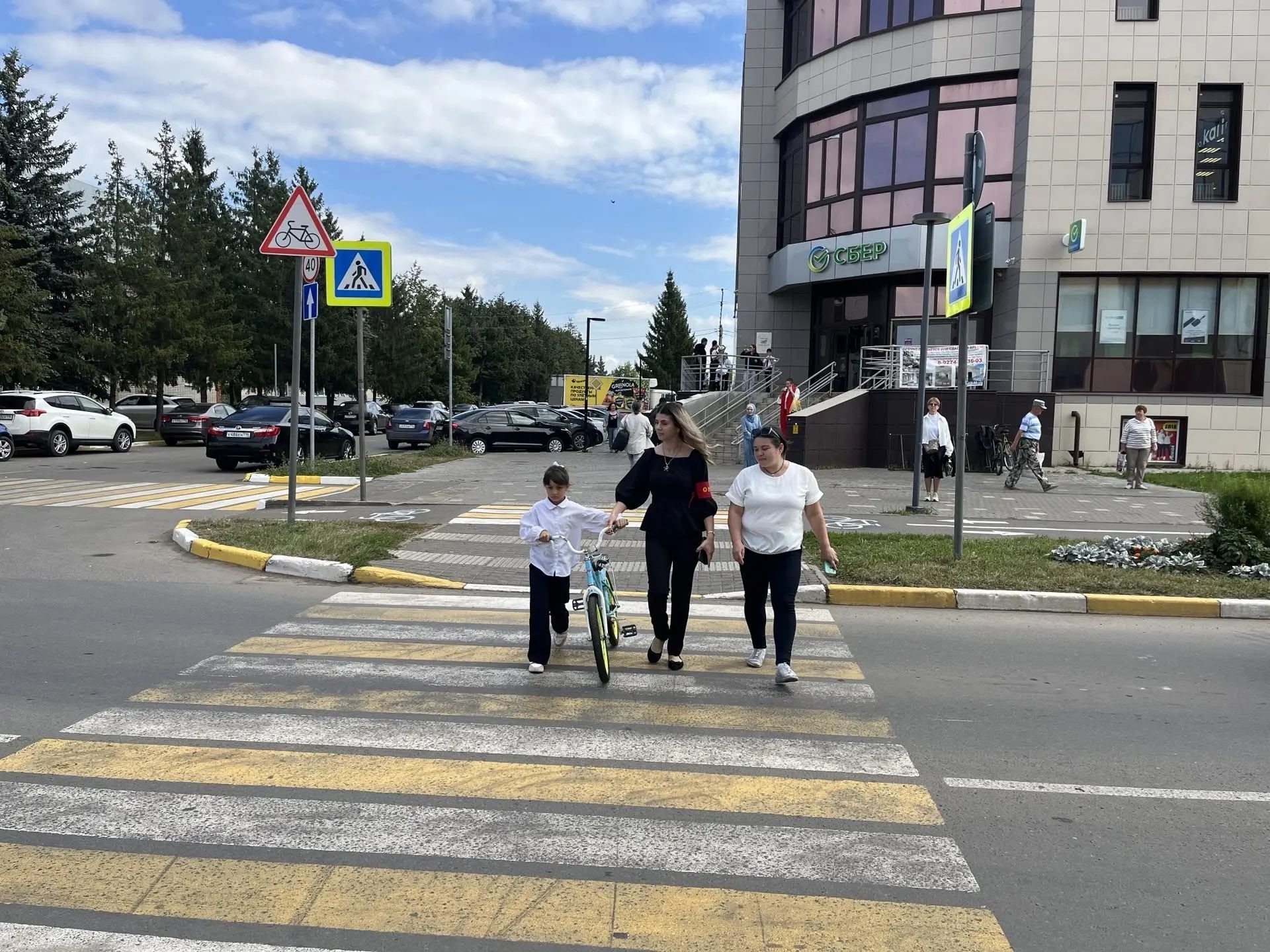 Родительский патруль вышел на дороги Нурлата в День знаний