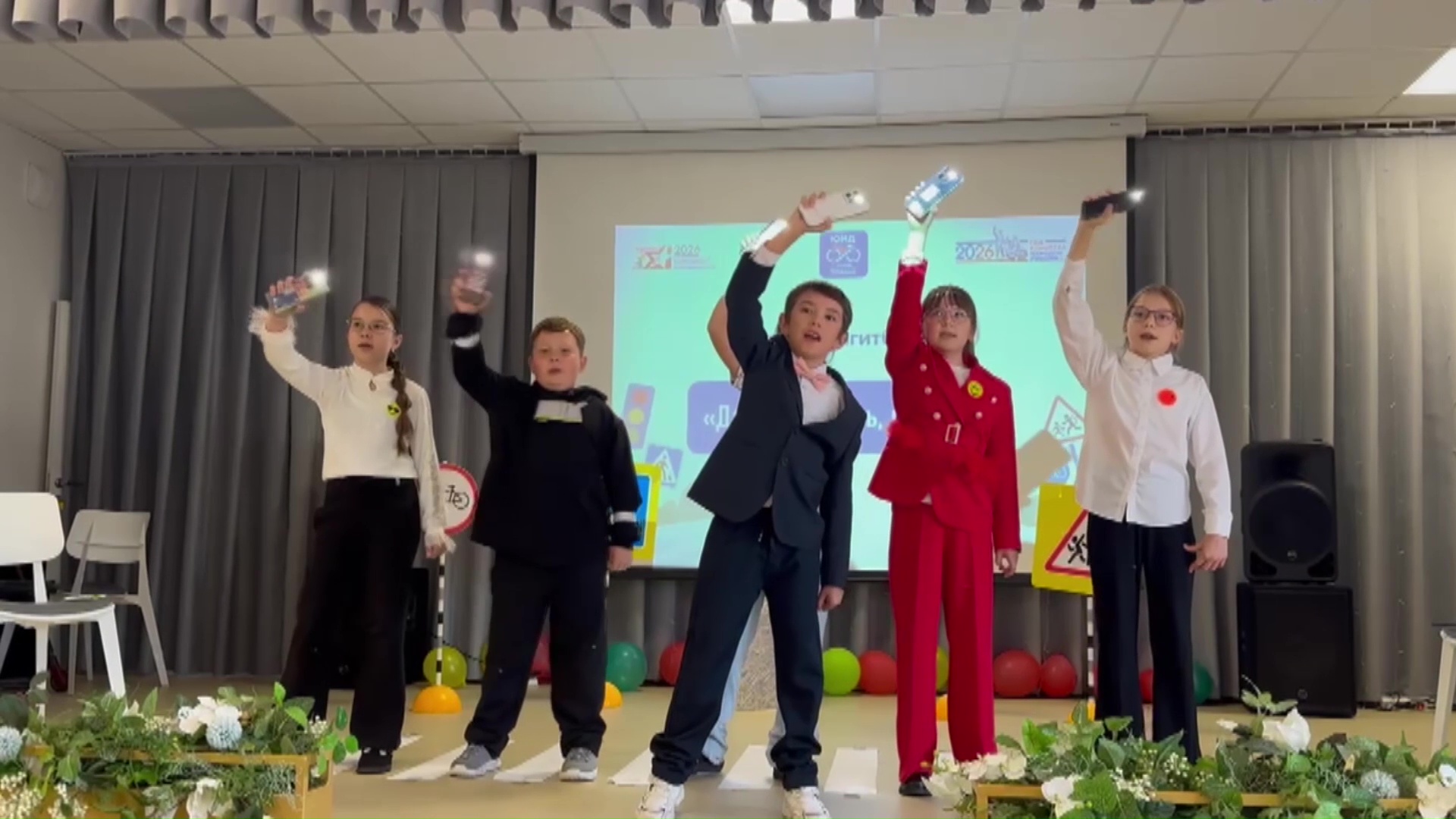 Школьники Нурлата  боролись за командное первенство по пропаганде БДД