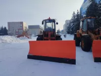 Автопарк коммунальщиков Нурлата пополнился современным оборудованием для уборки снега