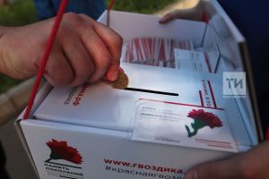 Татарстан присоединился к акции «Красная гвоздика»