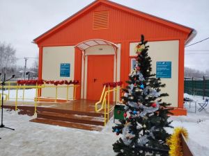 В Зеленодольском районе заработал новый фельдшерско-акушерский пункт