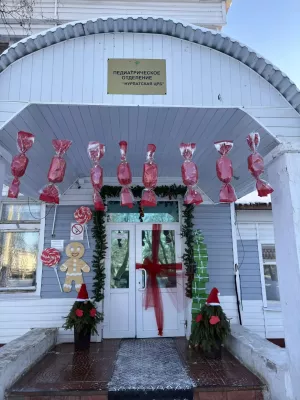 Педиатрическое отделение Нурлатской ЦРБ превратилось в новогоднюю сказку для детей