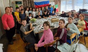 Школьники Нурлата присоединились к работе волонтёрского штаба