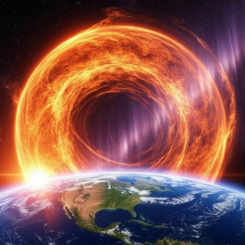 На Земле зафиксирована мощная геомагнитная буря уровня G3