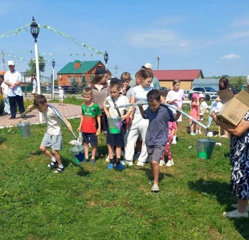 Якты Күлдә балалар Сабантуе уздырдылар