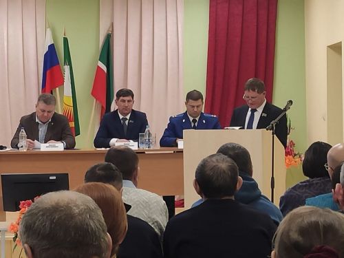 Жители Тимерлекского сельского поселения встретились с руководством района