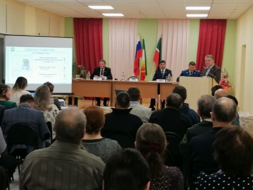 Жители Тимерлекского сельского поселения встретились с руководством района