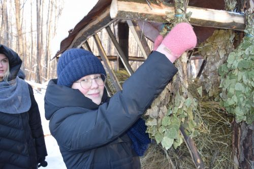 Для учащихся Нурлатской гимназии провели экоурок в лесу