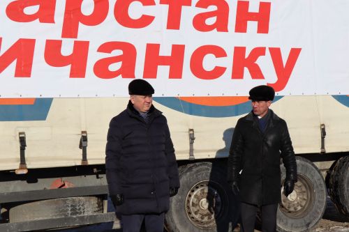 Нурлатцы собрали гуманитарную помощь жителям Лисичанска