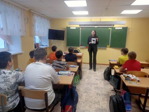 Для воспитанников Нурлатской школы-интернат для детей с ОВЗ провели мастер-класс