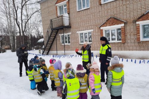 Нурлатские дошкольники закрепили знания по ПДД