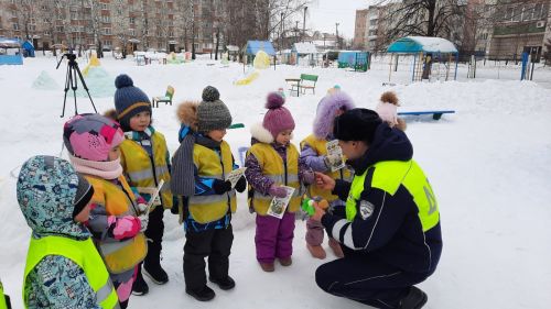 Нурлатские дошкольники закрепили знания по ПДД