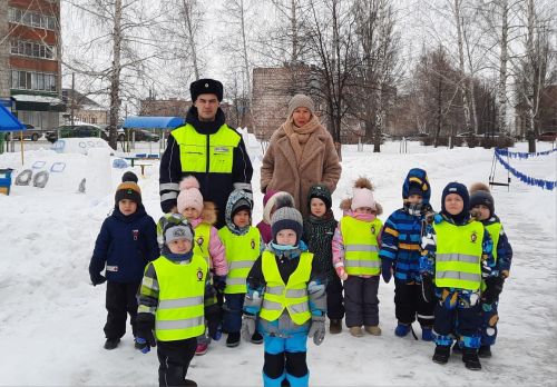 Нурлатские дошкольники закрепили знания по ПДД