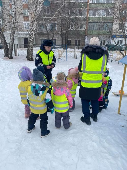 Нурлатские дошкольники закрепили знания по ПДД