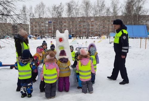 Нурлатские дошкольники закрепили знания по ПДД