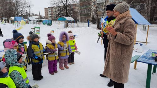 Нурлатские дошкольники закрепили знания по ПДД