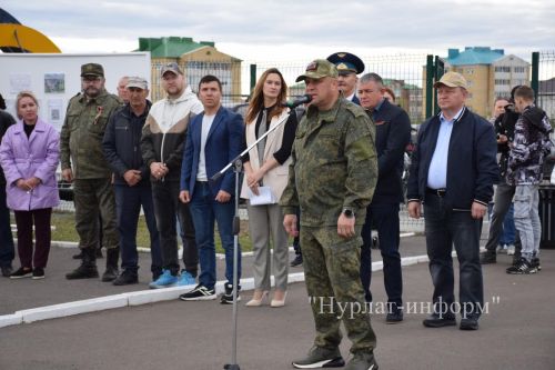 В Нурлате прошла первая спартакиада «Отчизны верные сыны»