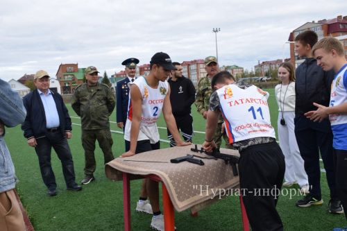 В Нурлате прошла первая спартакиада «Отчизны верные сыны»