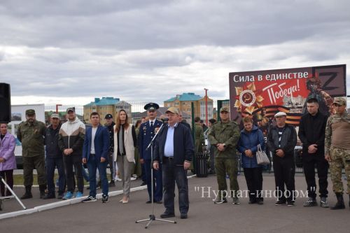 В Нурлате прошла первая спартакиада «Отчизны верные сыны»
