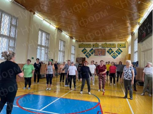 У нурлатцев 60+ возобновились занятия физкультурой
