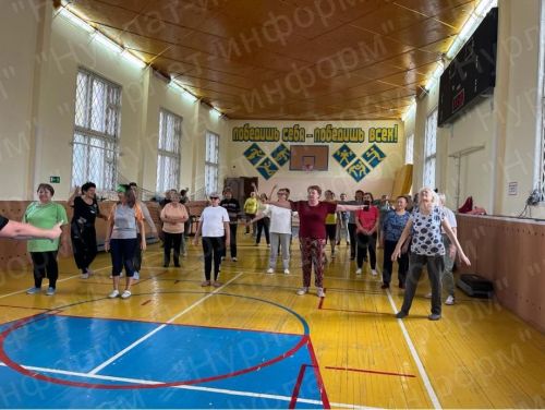 У нурлатцев 60+ возобновились занятия физкультурой