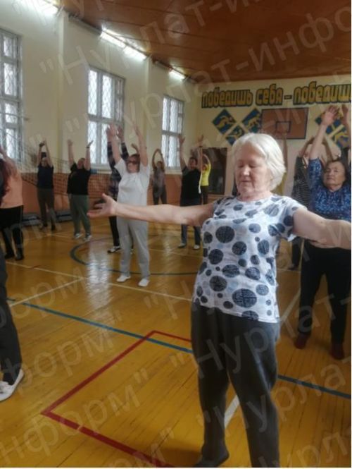 У нурлатцев 60+ возобновились занятия физкультурой