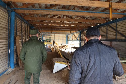 Нурлатский лесхоз посетил министр