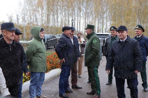 Нурлатский лесхоз посетил министр