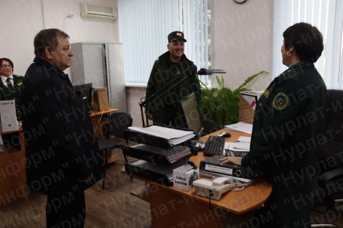 Нурлатский лесхоз посетил министр